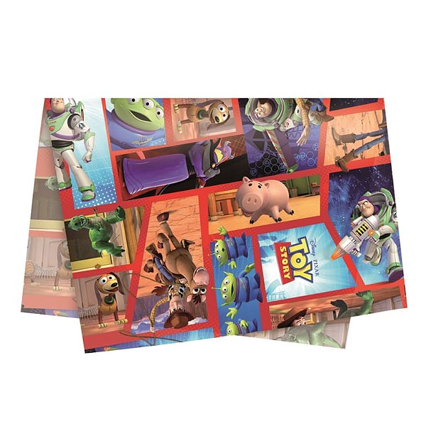 Resma Papel de Presente Toy Story Diversão 50X70 - 20 Un