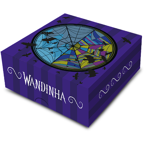 Caixa 4 Doces Wandinha