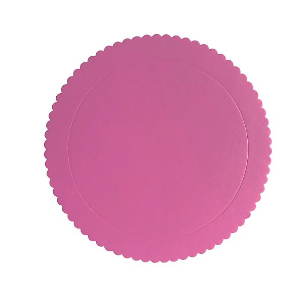 Cakeboard 18cm Rosa Bebe - Silverplastic - 1 Un