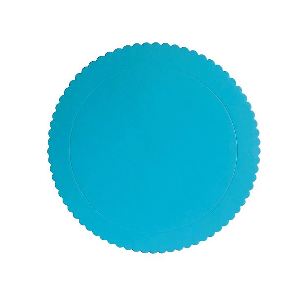 Cakeboard 18cm Azul Bebe - Silverplastic