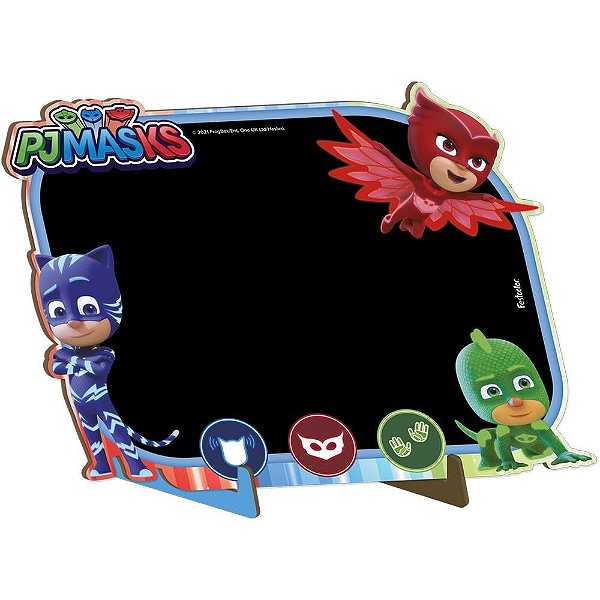 MDF Lousa Decorada G PJ Mask - Festcolor - 1Un