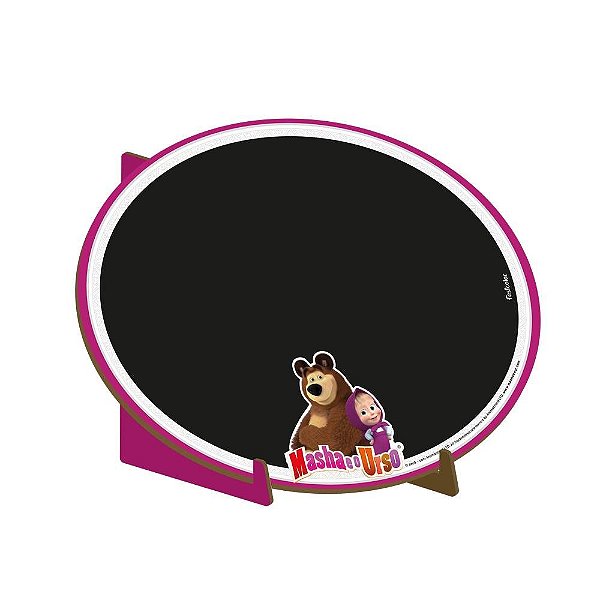 MDF Lousa Decorada G Masha e o Urso - Festcolor - 1Un