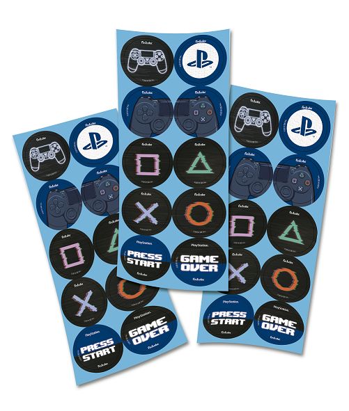 Adesivo PlayStation - Festcolor - 30Un