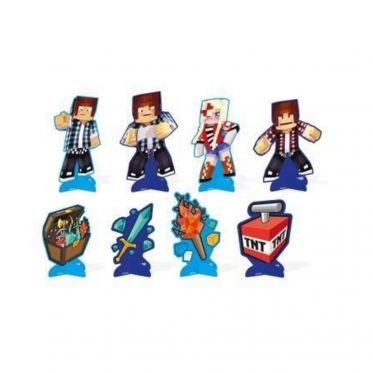 Decoração de Mesa Authentic Games - Festcolor - 08Un