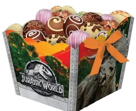 Cachepot Médio Jurassic World - Festcolor - 08Un