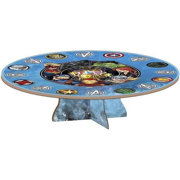 MDF Suporte para Bolo Avengers - Festcolor - 1Un