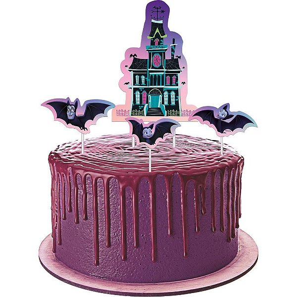 Topper para Bolo Vampirina - Festcolor - 04Un