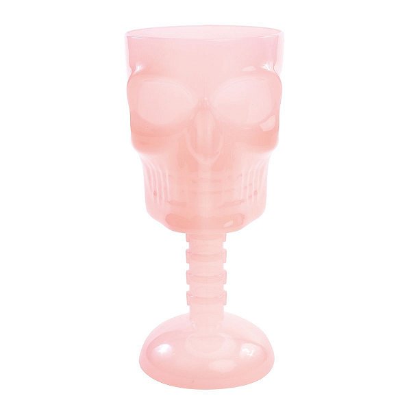 Cálice Esqueleto Candy Rosa Halloween - Cromus - 1 Un