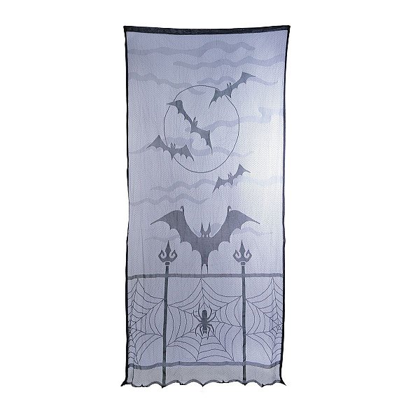 Cortina Noites Do Terror para Decoração de Halloween - Cromus - 1 Un