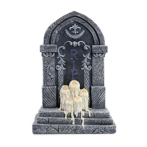 Lápide Decorativa Noites Do Terror para Decoração de Halloween - Cromus - 1 Un