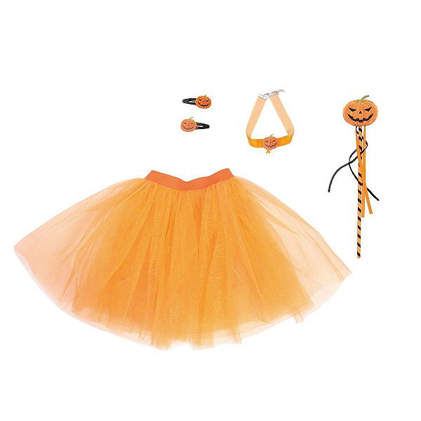 Kit Adereços Bruxinha Jack Halloween - Cromus - 1 Un