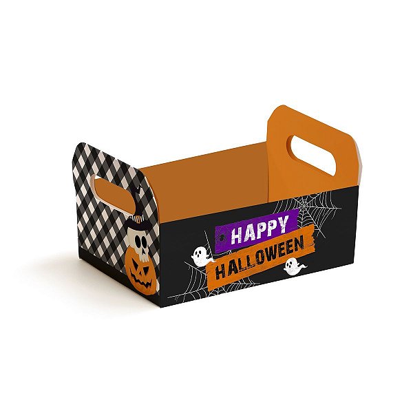Caixote de Papel Cartão Scary Night Halloween P - 1 Un