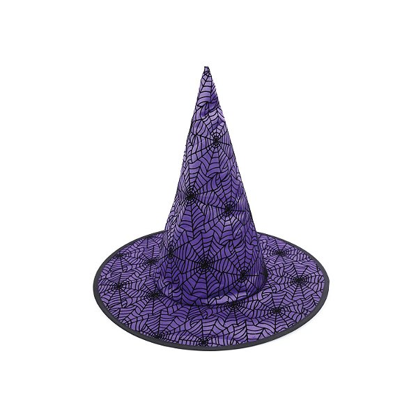 Chapéu Viúva Negra Roxo   Halloween - Cromus - 1 Un
