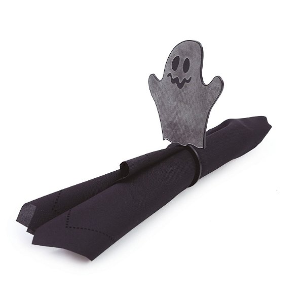 Argola Para Guardanapo Fantasma Halloween - 1 Un