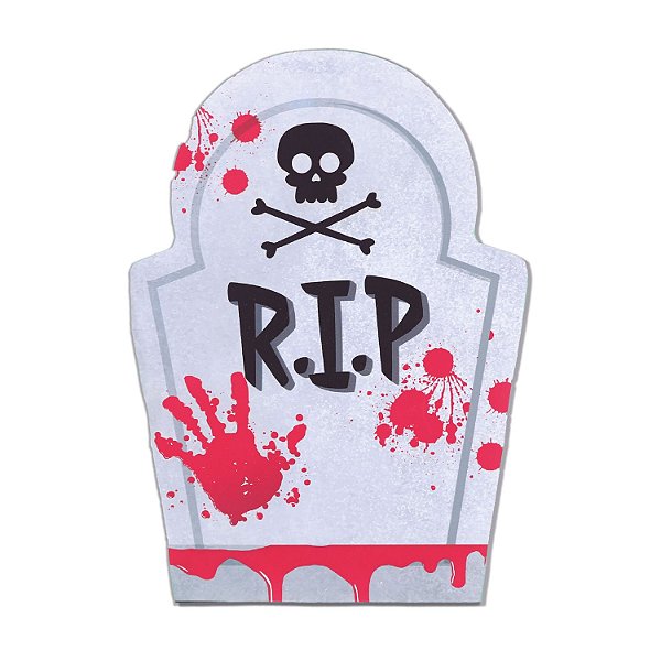 Guardanapo de Papel Lápide Halloween - Cromus - 20 Un