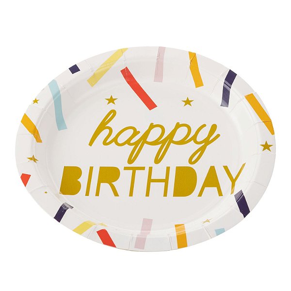 Prato Confetes - Silver Plastic - 10 Un