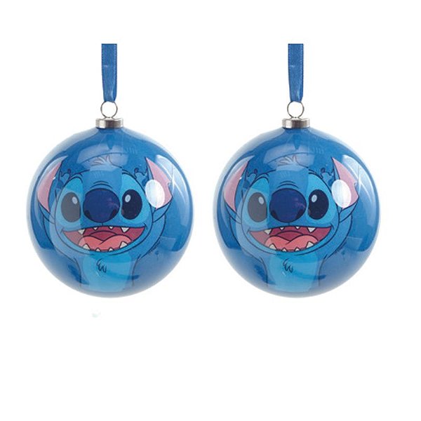 Bola Stitch 10cm - Jogo com 2 Peças