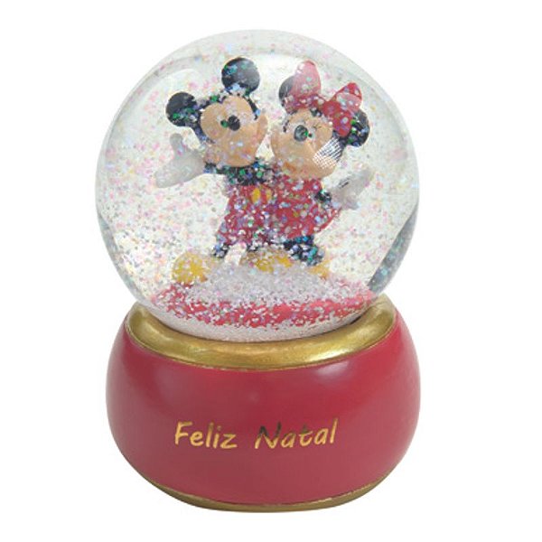 Globinho Mickey Minnie Vermelho Preto Amarelo 11cm   - 1 Un