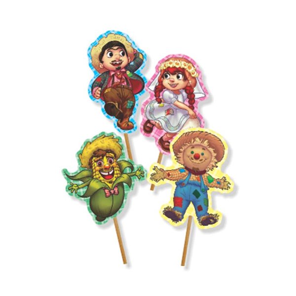 Topper Decorativo Junino - 20 Un