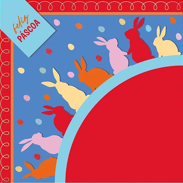 Express Feelings Vermelho 35x35 - 25 un