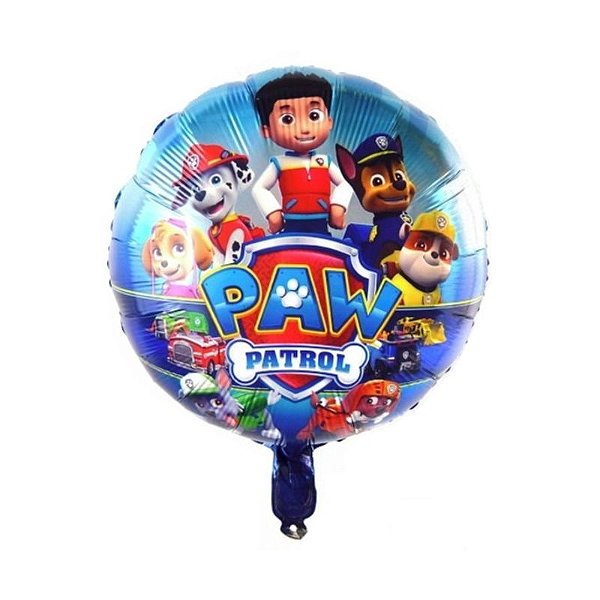 Balão Patrulha Canina 18" - 1 Unidade
