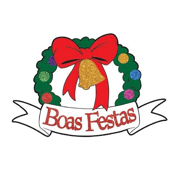 Guirlanda de E.V.A. Boas Festas - 1 Un