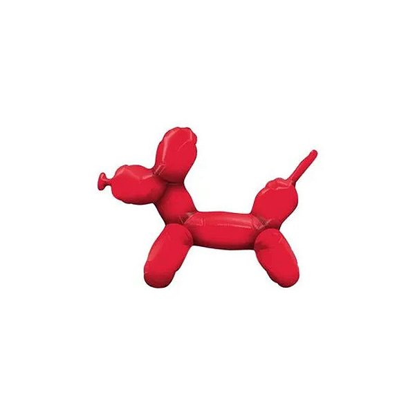 Balão Qualatex 14" - Shape Solto - Balão Qualatex Cachorro Vermelho - 1 Un