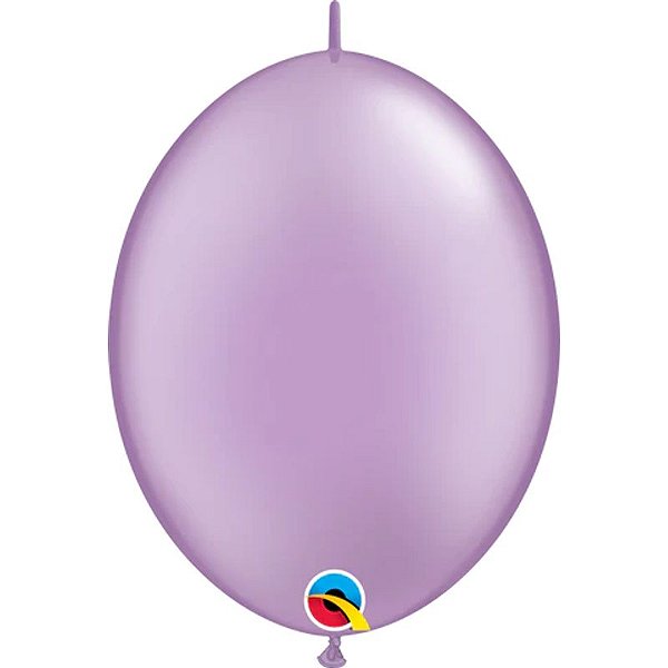 Balão Qualatex 12" - Q-Link Lvnda Perolado - Liso Látex - 50 Un