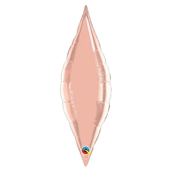 Balão Qualatex 27" - Shape - Rosê Metalizado Liso - 1 Un