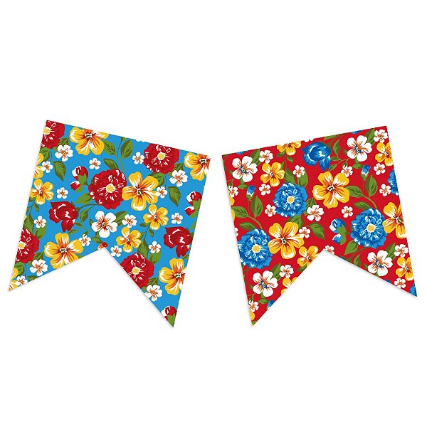 Bandeira Grande Decorativa Festa Junina São João Compose - 1 Un