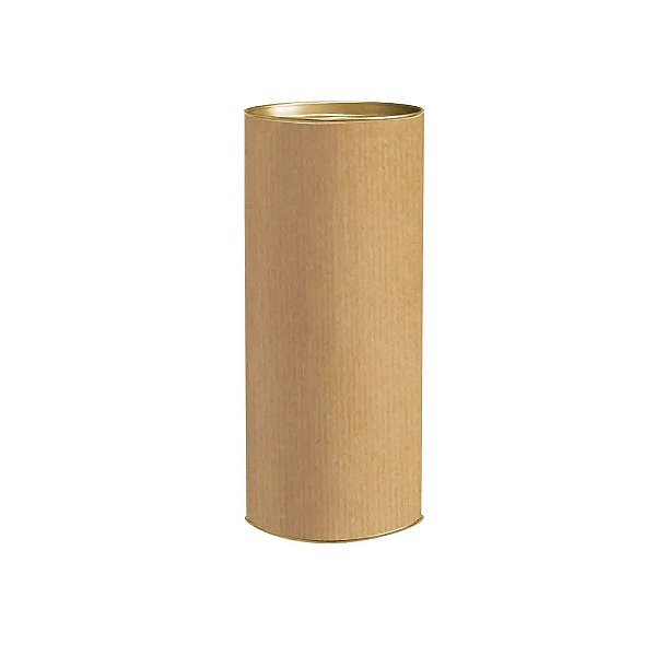 Lata Para Presente GG 29,5x11,5cm Lisa Kraft - 6 Un