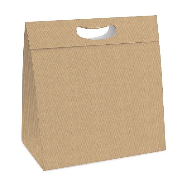 Caixa New Plus Horizontal 33x11x32cm Pardo - 10 Un