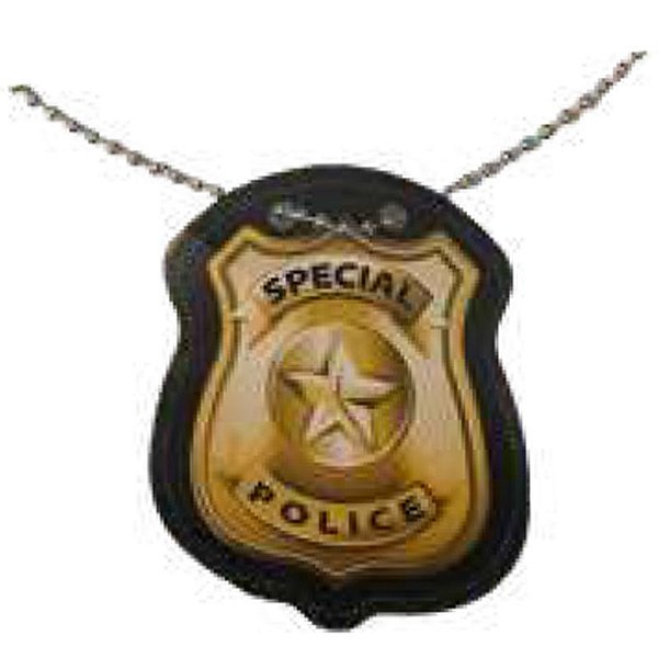 Distintivo Policial Dourado - 1 Un