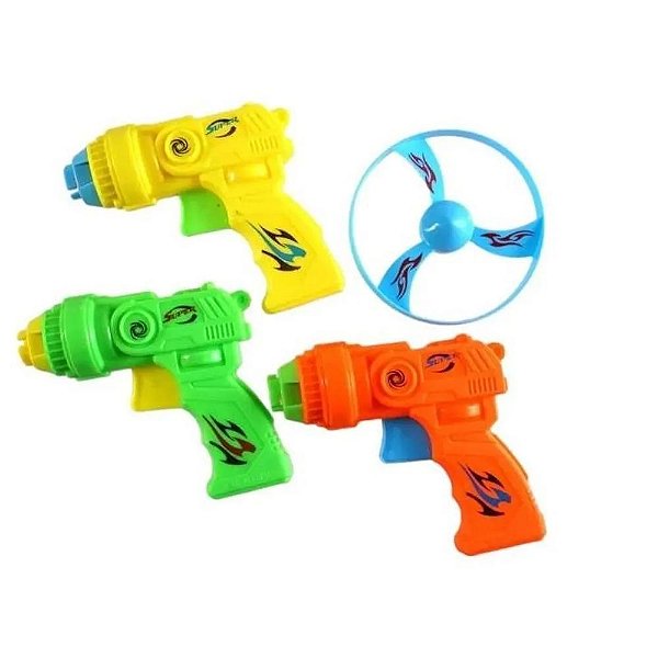 Lembrancinha Infantil - Mini Pistola Lança Hélice - 1 Un