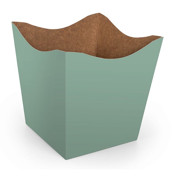 Cachepot G Pote 15 Color Verde Eucalipto - 10 Un
