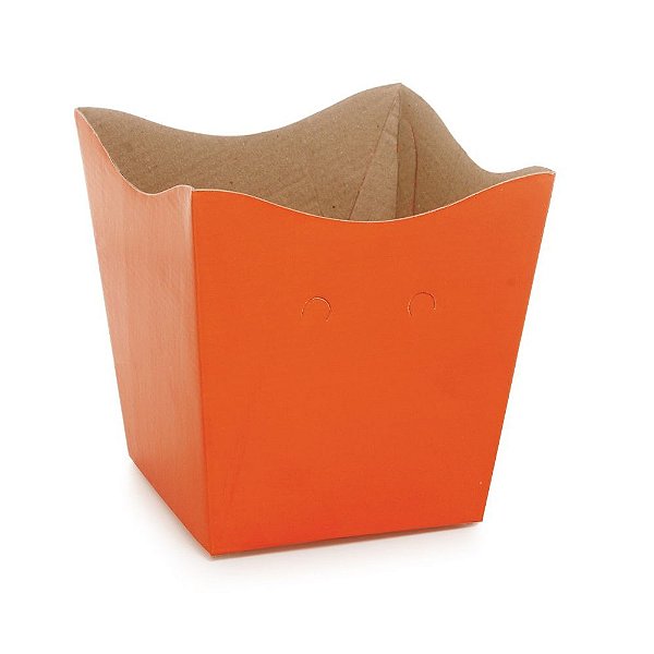 Cachepot PP Pote 6 Color Laranja - 10 Un