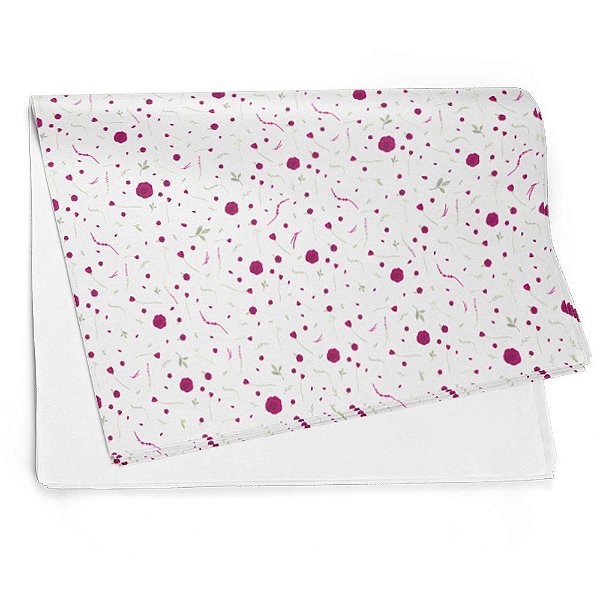 Papel Kraft Rosário Pink 59x80cm - 50 Un