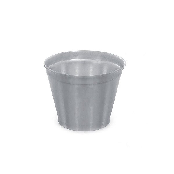 Vaso Alumínio Mini PP 5,5x7,5x7,5cm Alumínio - 1 Un