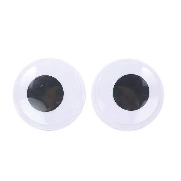 Olhos de Fantasma Halloween 15x15cm - 2 Un