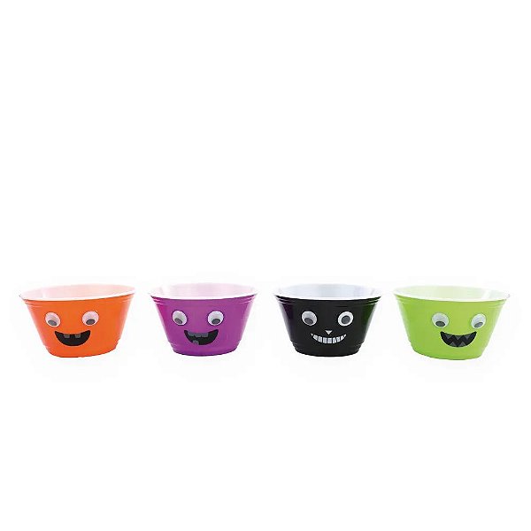 Bowl Pote Para Doces Divertido Sortido 9,5x16cm - 1 Un