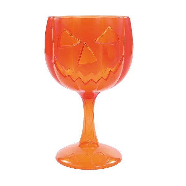 Taça Abóbora Halloween Laranja - 1 Un