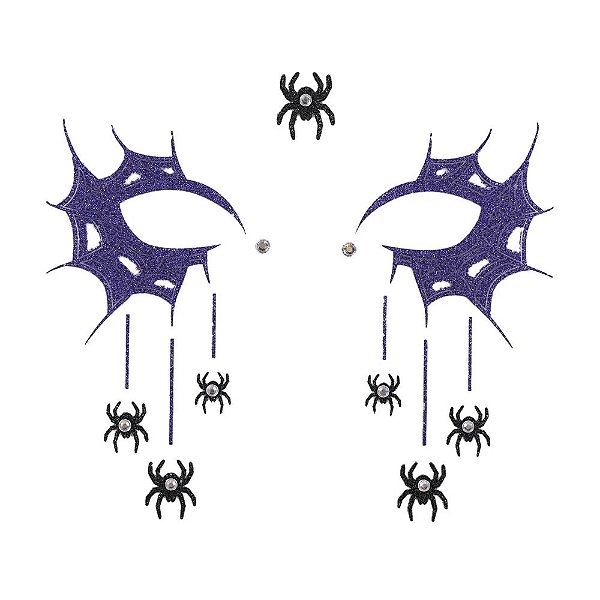 Adesivo Facial Brilho Dama da Noite - 1 Un