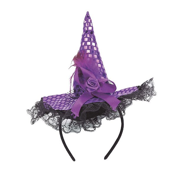 Tiara Chapéu de Bruxa Hocus Pocus - 1 Un