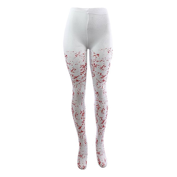 Meia Calça Branca com Sangue - 1 Un