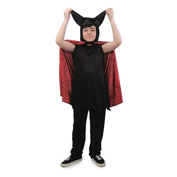 Capa Infantil Dupla Face Vampirinho - 1 Un