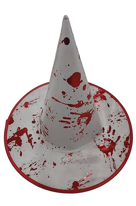 Chapéu de Bruxa com Sangue Halloween Sortido - 1 Un