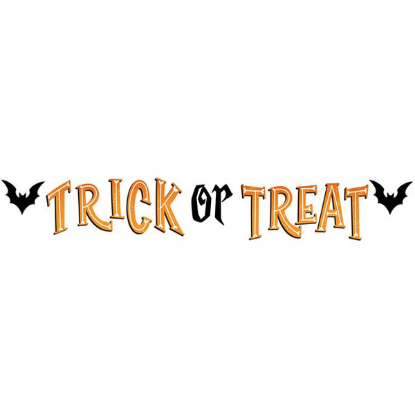 Faixa Halloween Trick Or Treat 2,00 Metros - 1 Un
