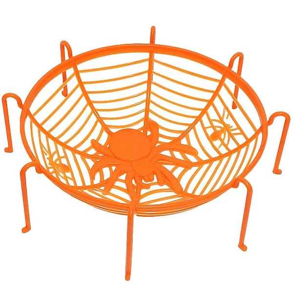 Porta Doce Aranha Halloween 29cm - 1 Un