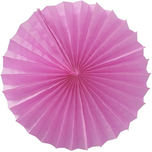 Enfeite de Papel Fiorata 40cm Rosa Choque - 1 Un