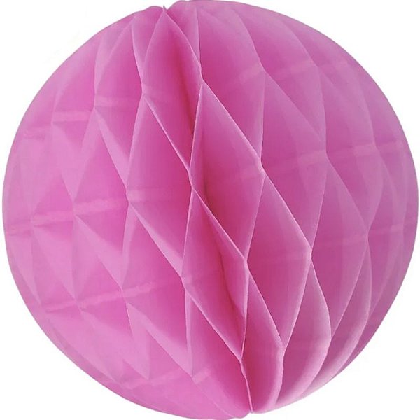 Enfeite de Papel Globo 48cm Rosa Choque - 1 Un